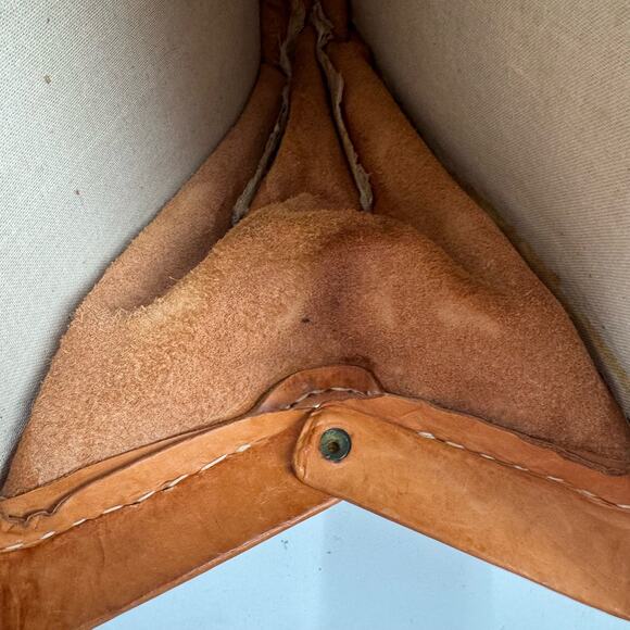 Vintage Tooled leather Western Briefcase - Picture 3 of 16